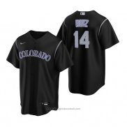 Maglia Baseball Uomo Colorado Rockies Rio Ruiz Replica Alternato Nero