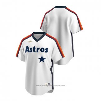 Maglia Baseball Uomo Houston Astros Cooperstown Collection Bianco