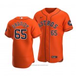 Maglia Baseball Uomo Houston Astros Jose Urquidy Autentico Alternato Arancione