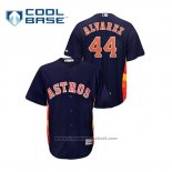 Maglia Baseball Uomo Houston Astros Yordan Alvarez Cool Base Blu