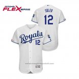 Maglia Baseball Uomo Kansas City Royals Jorge Soler Flex Base Bianco