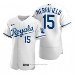 Maglia Baseball Uomo Kansas City Royals Whit Merrifield 2022 Autentico Bianco