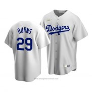 Maglia Baseball Uomo Los Angeles Dodgers Andy Burns Cooperstown Collection Home Bianco