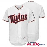 Maglia Baseball Uomo Minnesota Twins Blank Bianco Flex Base Autentico Collection