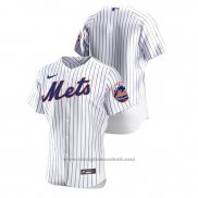 Maglia Baseball Uomo New York Mets Autentico Bianco