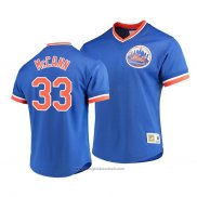 Maglia Baseball Uomo New York Mets James Mccann Cooperstown Collection Blu