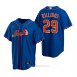 Maglia Baseball Uomo New York Mets Trevor Williams Replica Blu