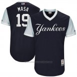 Maglia Baseball Uomo New York Yankees 2017 Little League World Series Masahiro Tanaka Blu