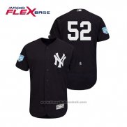 Maglia Baseball Uomo New York Yankees C.c. Sabathia Flex Base Allenamento Primaverile 2019 Blu