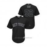 Maglia Baseball Uomo New York Yankees Cc Sabathia 2019 Players Weekend Replica Nero