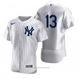Maglia Baseball Uomo New York Yankees Joey Gallo Autentico Home Bianco