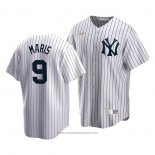 Maglia Baseball Uomo New York Yankees Roger Maris Cooperstown Collection Primera Bianco