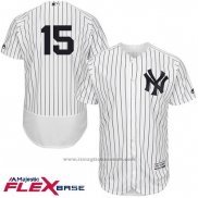 Maglia Baseball Uomo New York Yankees Thurman Munson Bianco Flex Base Autentico Collection