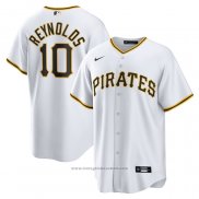 Maglia Baseball Uomo Pittsburgh Pirates Bryan Reynolds Replica Bianco