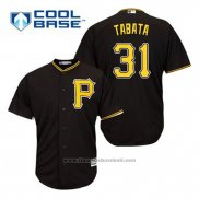 Maglia Baseball Uomo Pittsburgh Pirates Jose Tabata 31 Nero Alternato Cool Base