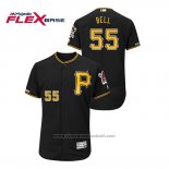 Maglia Baseball Uomo Pittsburgh Pirates Josh Bell Autentico Flex Base Nero