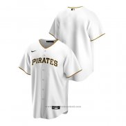 Maglia Baseball Uomo Pittsburgh Pirates Replica Home Bianco