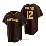 Maglia Baseball Uomo San Diego Padres Adam Frazier Replica Road Marrone