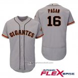 Maglia Baseball Uomo San Francisco Giants Angel Pagan Grigio Hispanic Heritage Flex Base