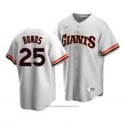 Maglia Baseball Uomo San Francisco Giants Barry Bonds Cooperstown Collection Primera Bianco