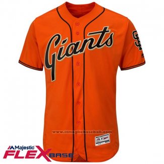 Maglia Baseball Uomo San Francisco Giants Blank Arancione Flex Base Autentico Collection