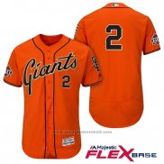 Maglia Baseball Uomo San Francisco Giants Denard Span Arancione Alternato Flex Base