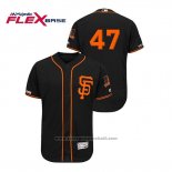 Maglia Baseball Uomo San Francisco Giants Johnny Cueto Autentico Flex Base Nero