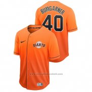 Maglia Baseball Uomo San Francisco Giants Madison Bumgarner Fade Autentico Arancione