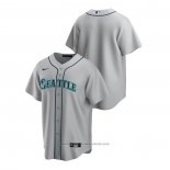 Maglia Baseball Uomo Seattle Mariners Replica Road Grigio