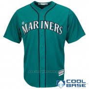 Maglia Baseball Uomo Seattle Mariners Verde Cool Base