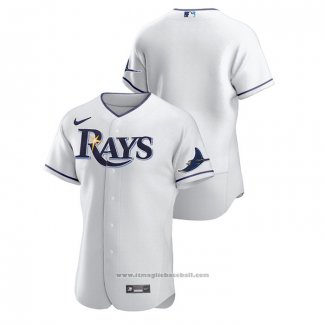 Maglia Baseball Uomo Tampa Bay Rays Authentic Bianco