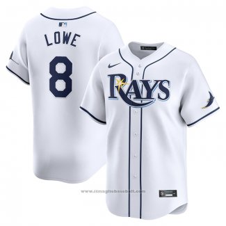 Maglia Baseball Uomo Tampa Bay Rays Brandon Lowe Home Limited Bianco