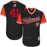 Maglia Baseball Uomo Washington Nationals 2017 Little League World Series Joe Ross Blu