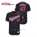 Maglia Baseball Uomo Washington Nationals Howie Kendrick Autentico Flex Base Blu