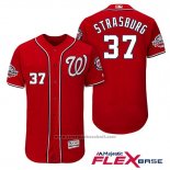 Maglia Baseball Uomo Washington Nationals Stephen Strasburg Scarlet 2018 All Star Alternato Flex Base